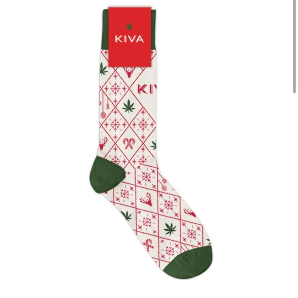 Kiva weed socks. Rare.